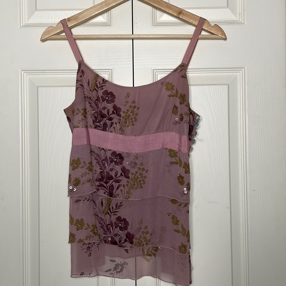 Abercrombie and Fitch, silk blouse, size small
